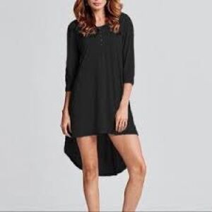 Rocks & Indigo 3/4 Sleeve High Low Tunic Top XL